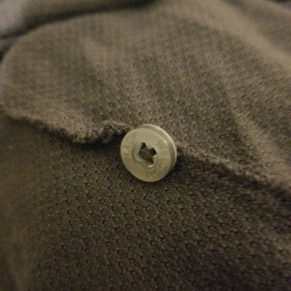 Mack Weldon Vesper Micro Mesh Polo Shirt Total Eclipse Navy Blue Size XXL - Picture 5 of 7